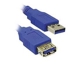 Καλώδιο USB 3.0 Extension AM/AF 1.8M Blue