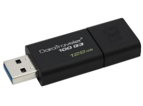 Kingston Data Traveler 100 G3 128GB USB 3.0 Flash Drive
