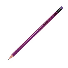Μολύβι με γόμα Grafix Fluo (Μώβ)