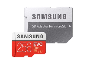Samsung Micro Secure Digital Evo Plus U3 256GB Class 10