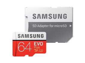 Samsung Micro Secure Digital Evo Plus U1 32GB Class 10